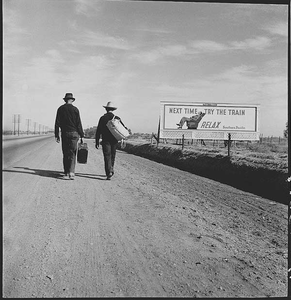 Toward Los Angeles, California - Dorothea Lange